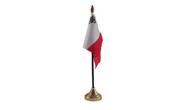 Malta Table Flags
